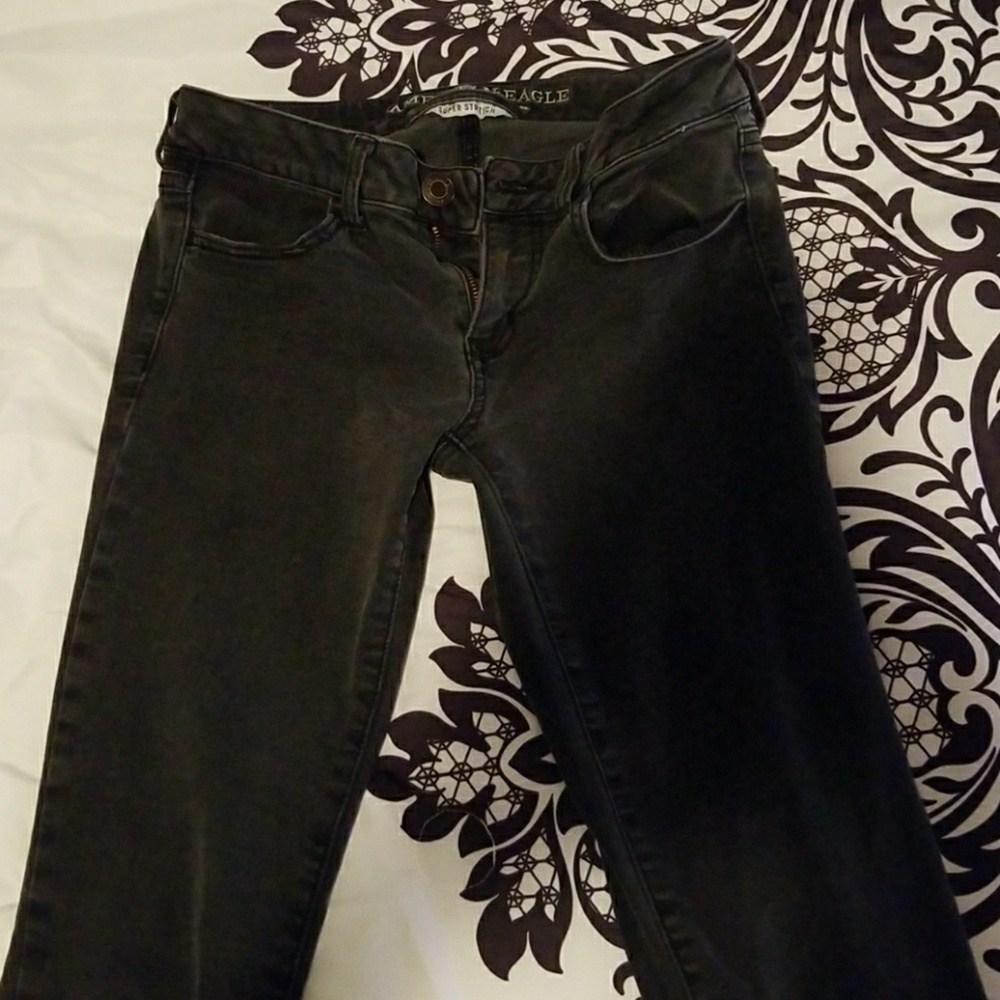 Black super stretch jegging